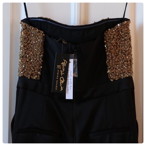 ALICE + OLIVIA Jeri Embellished Jumpsuit - Picture 11 of 13